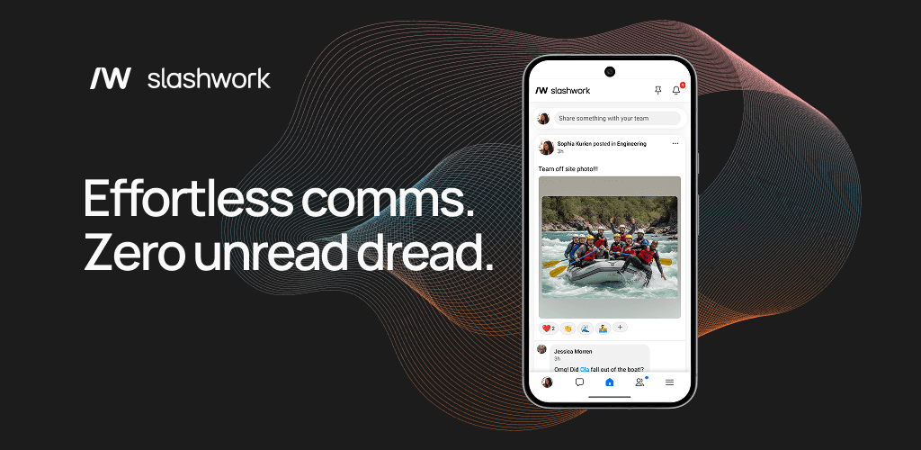 Teaser image for the Slashwork mobile apps