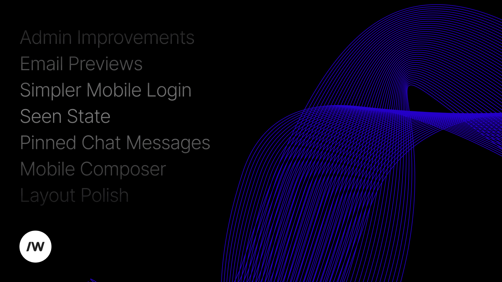 The Slashwork team shipped a significant amount of additional features and polish