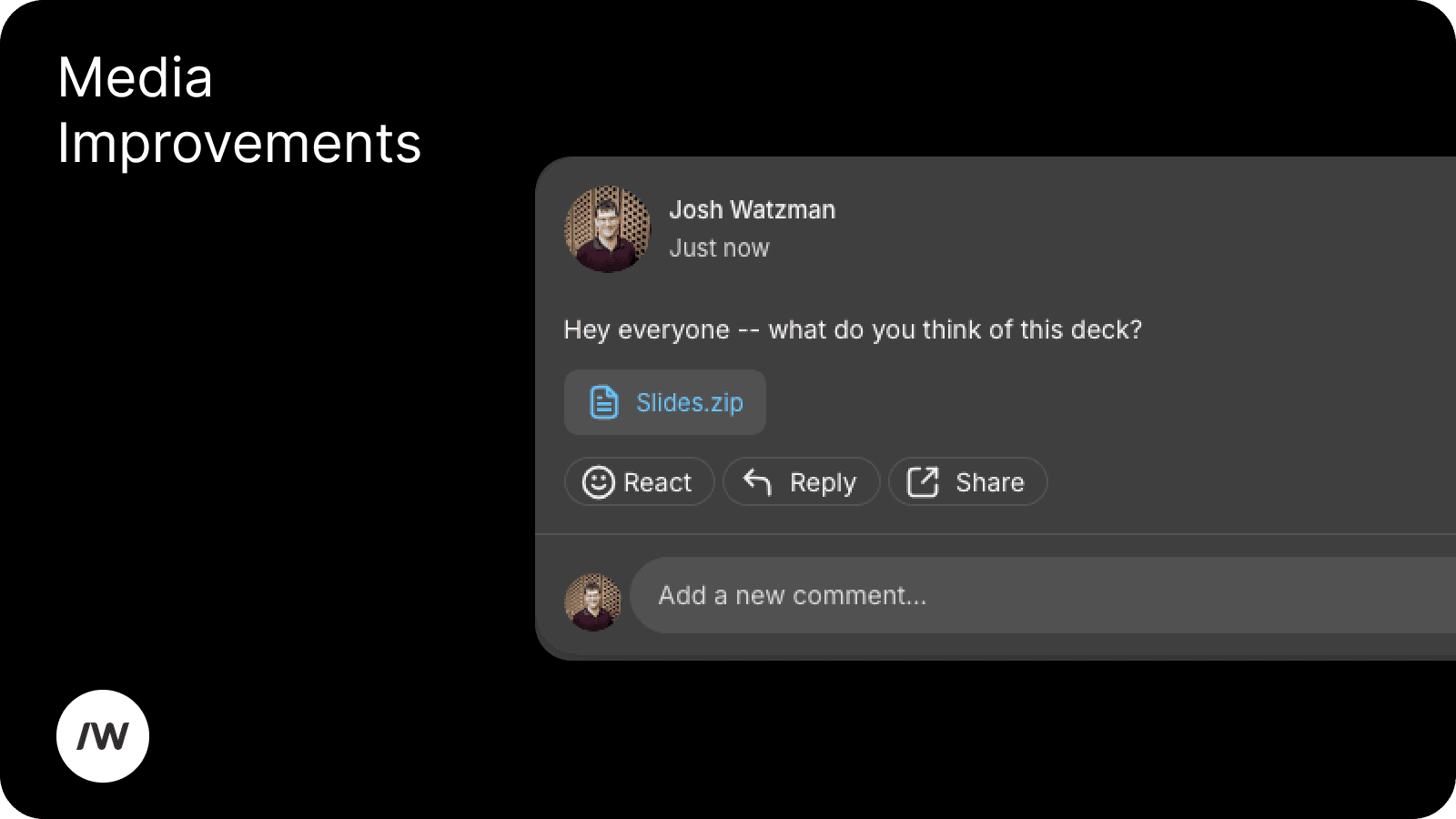 Slashwork now lets you attach zip files to posts